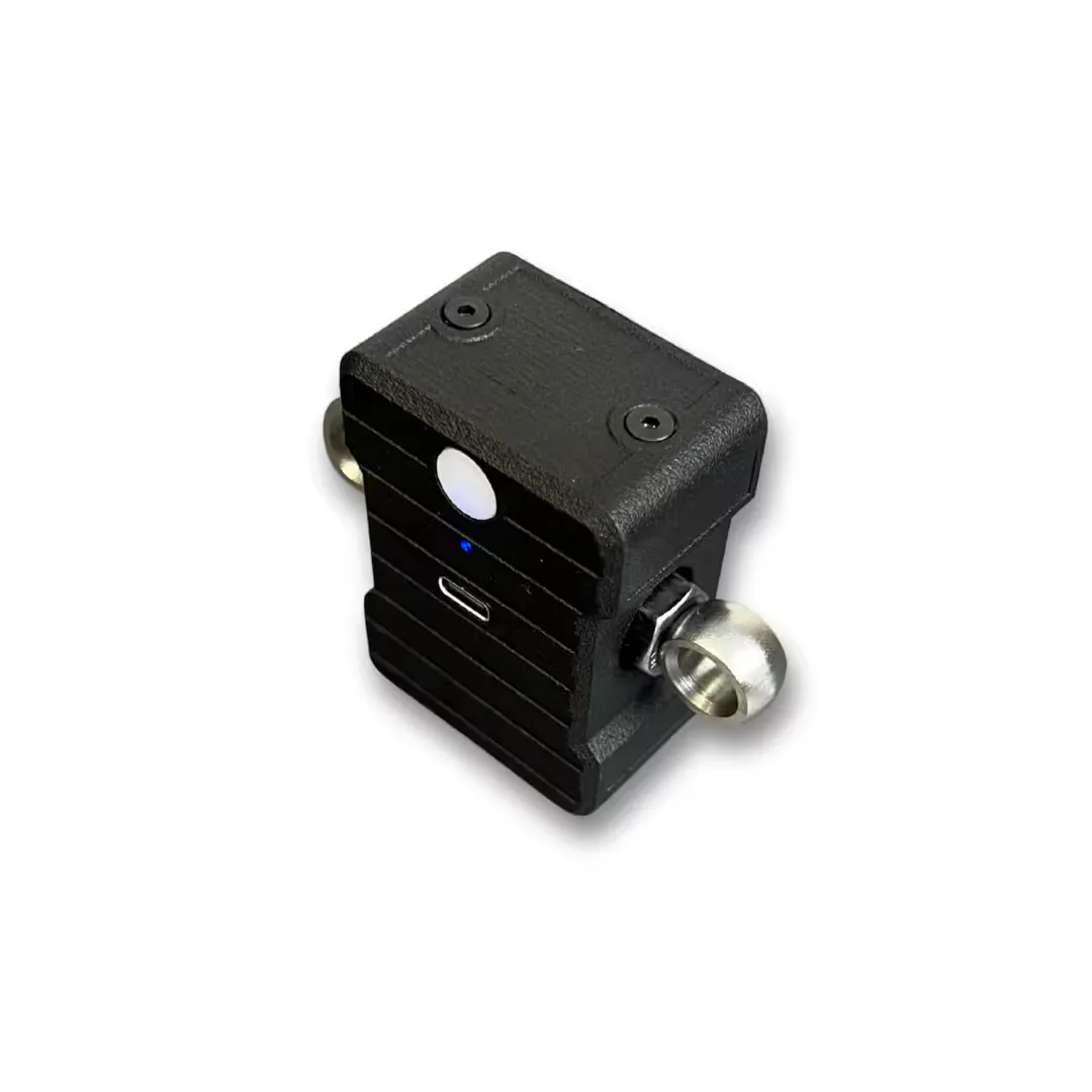 CableMate with strap, ready to attach to a cable machine