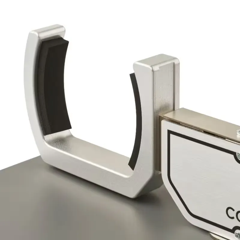 GroinMate close-up, showing the ankle hooks